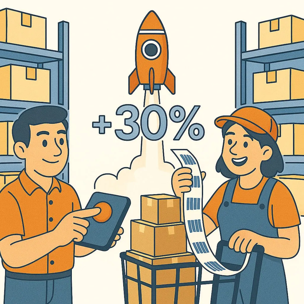 Как одна кнопка ускорила сборку заказов на 30%