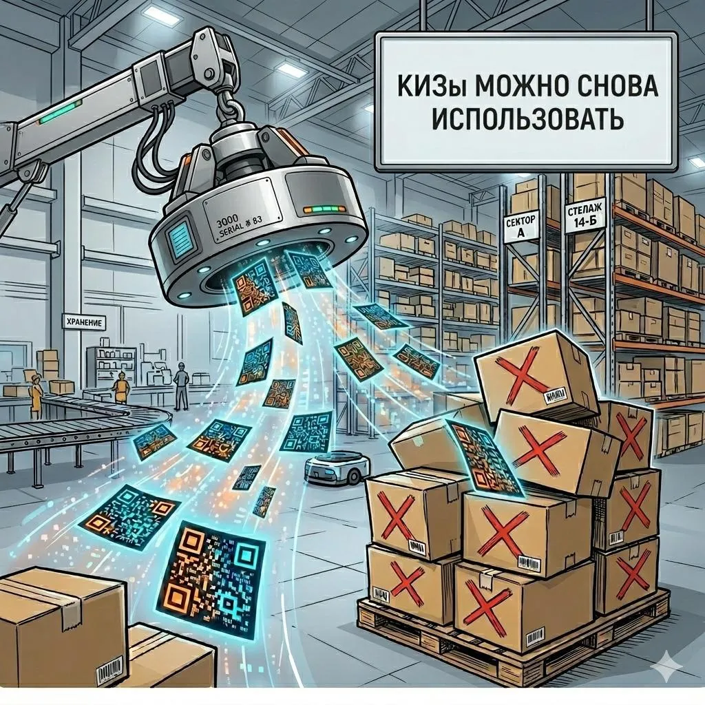 КИЗы можно снова использовать